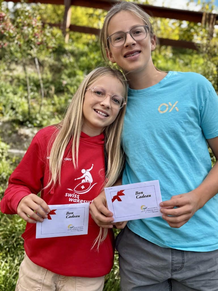 Mathieu et Abygaelle Perren reçoivent les mérites sportifs 2025